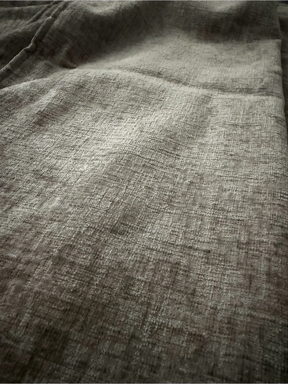 Neutral Gray Linen Throw Pillow Covers- Modern Decorative Accent
